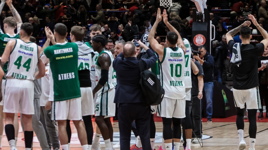 Μετά το Μόντε Κάρλο και στο Μιλάνο: Παίκτες και φίλαθλοι του Παναθηναϊκού AKTOR… ένα! (video)