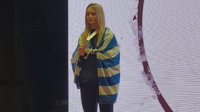 Ασημένιο η Σαρβανάκη (-63κ.) στο Ευρωπαϊκό νεανίδων