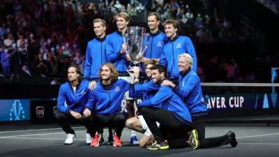 Laver Cup: Πρωταθλήτρια η ομάδα της Ευρώπης - Έξαλλοι πανηγυρισμοί για την ομάδα του Τσιτσιπά! (video)