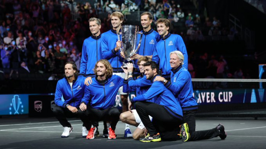 Laver Cup: Πρωταθλήτρια η ομάδα της Ευρώπης - Έξαλλοι πανηγυρισμοί για την ομάδα του Τσιτσιπά! (video)