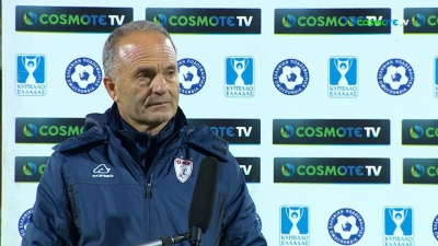 Ζιώγας: «Να σέβονται την ΑΕΛ οι διαιτητές - Eίμαστε οι μεγάλοι νικητές της αναμέτρησης» (video)