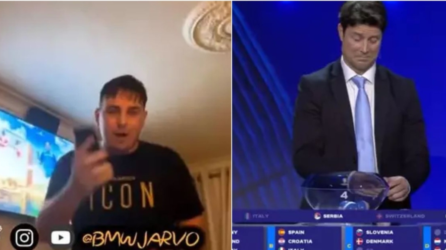 Η κλήρωση του EURO 2024 έπεσε θύμα γνωστού φαρσέρ. Ποιος είναι ο «σεσημασμένος Τζάρβο»; (video)