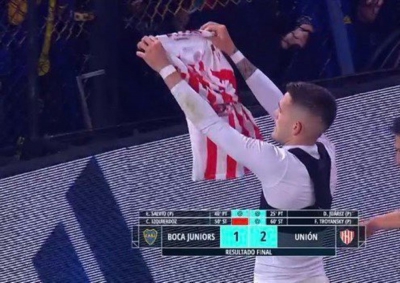 Πανηγυρισμός α λα… Μέσι στο Μπόκα Τζούνιορς – Ουνιόν Σάντα Φε (video)