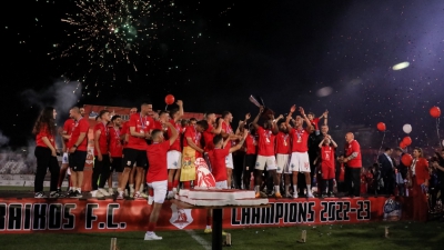 Super League 2: Γιόρτασαν στις Σέρρες την άνοδο των «λιονταριών» στη μεγάλη κατηγορία! (video)