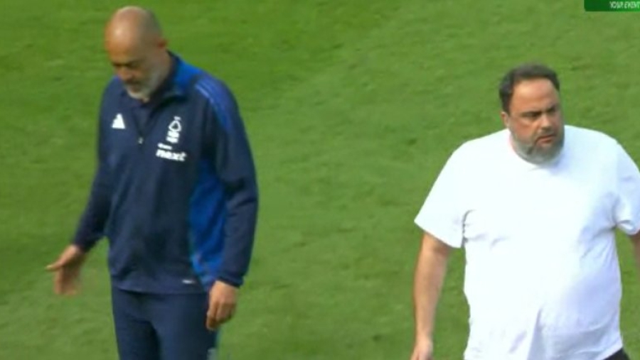 Έντονος διάλογος του Βαγγέλη Μαρινάκη με τον Νούνο Εσπίριτο Σάντο, μετά τη νέα… αυτοκτονία της Νότιγχαμ απέναντι στη Λέστερ!