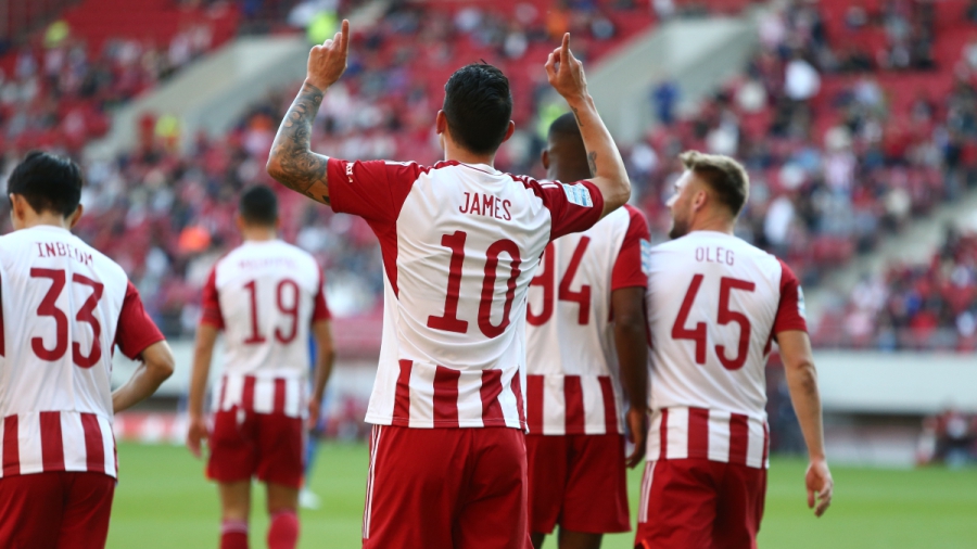 Ολυμπιακός - Λαμία 2-0: Νίκησε στο «ρελαντί» με γκολ Χάμες, Μπακαμπού και τώρα κοιτά το... ντέρμπι!