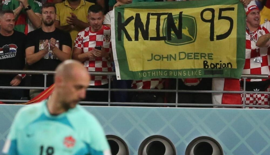 Οι Κροάτες προκάλεσαν τον Μπόργιαν του Καναδά με εμετικό πανό για τις σφαγές στον εμφύλιο της Γιουγκοσλαβίας (video)