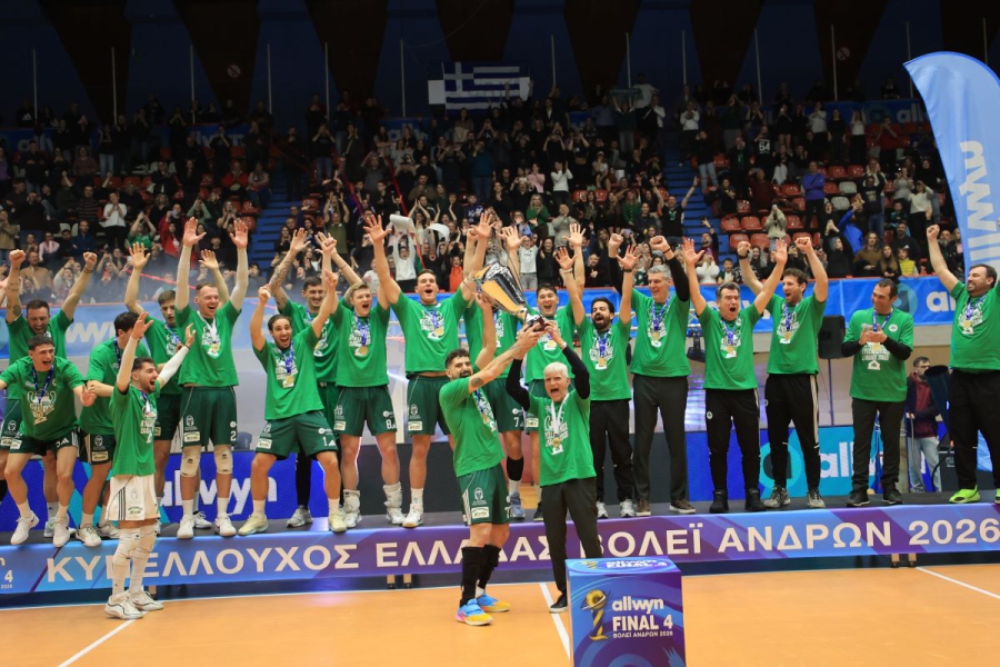 «Λεβέντες με καρδιά!»: Άξιος Κυπελλούχος ο Παναθηναϊκός σε τελικό - έπος στη Λάρισα!