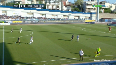 Λαμία - Παναθηναϊκός 0-1: Η οξυδέρκεια του Ιωαννίδη δίνει τεράστιο προβάδισμα στο «τριφύλλι» (video)