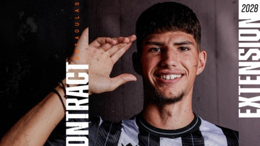 ΠΑΟΚ: Επένδυση για το μέλλον, ανανέωσε τον Μπαταούλα