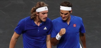 Τσιτσιπάς για Φέντερερ: «Ήρθε, είδαμε, κατέκτησε, θαυμάσαμε!»