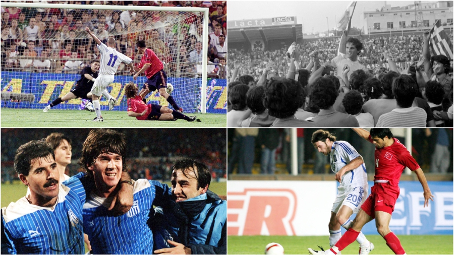 Η αυτοθυσία του Νικολούδη, το «δεξί» του Γιαννακόπουλου, η «λόμπα» του Αμανατίδη: 5+1 αξέχαστες στιγμές της Εθνικής σε προκριματικά EURO (video)