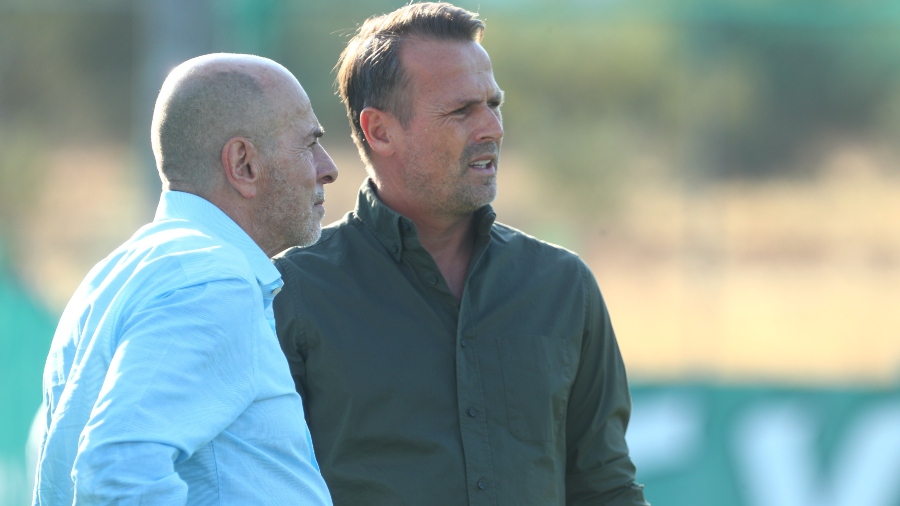 Στο Κορωπί ο Αλαφούζος, τα είπε με όλα τα στελέχη του Παναθηναϊκού