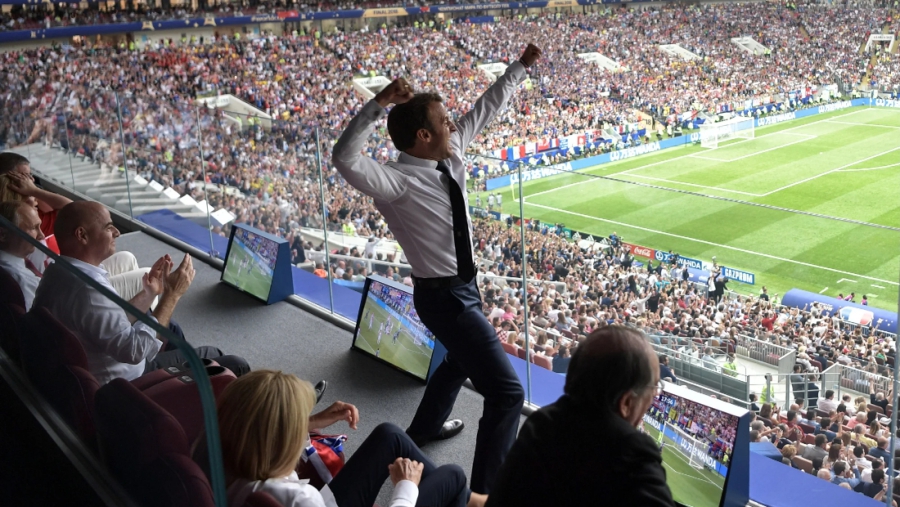 Μακρόν: «Έχουμε τον καλύτερο προπονητή στον κόσμο»