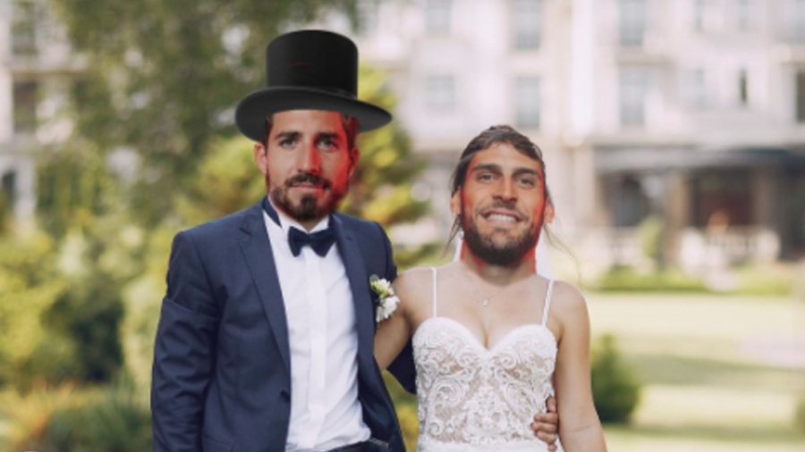 Άιντραχτ Φρανκφούρτης: Επική ανάρτηση για τον γάμο... Τραπ – Πασιένσια!