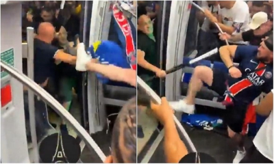 Σοβαρά επεισόδια πριν τον τελικό του Champions League, με οπαδούς της Παρί και της Ίντερ!