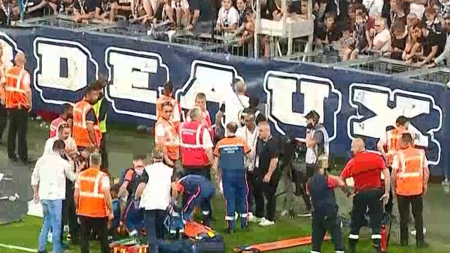 Διακοπή στο Μπορντό - Ροντέζ, Οπαδός των Γιρονδίνων «ξάπλωσε» τον Μπουαδές (video)