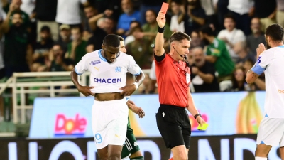 Παναθηναϊκός – Μαρσέιγ 0-0: Κόκκινη κάρτα ο Κοντόγκμπια και πλεονέκτημα για τους «πράσινους» (video)