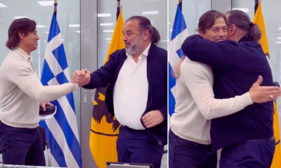 Ματίας Αλμέιδα και Μάριος Ηλιόπουλος στέλνουν μήνυμα ενότητας στην ΑΕΚ! (video)