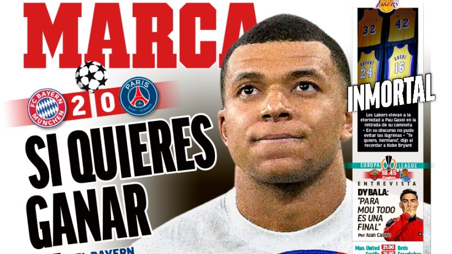 Marca προς Εμπαπέ: «Αν θες το Champions League, ξέρεις...»