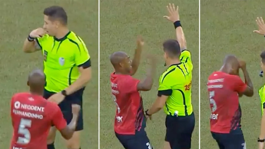 Βρήκαμε τον παίκτη που θα έπαιρνε πρώτος μπλε κάρτα: Ο Φερναντίνιο, στην Βραζιλία, στην αντίδραση της… σεζόν! (video)