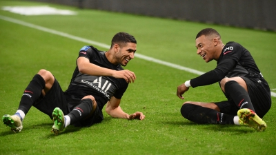 Ο Εμπαπέ συνεχάρη τον Χακίμι για την πρόκριση στη φάση των 8 (pic)