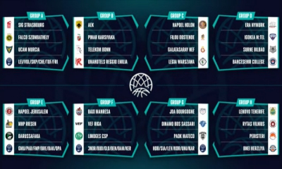 BCL: Κλήρωση με παγίδες για ΑΕΚ, ΠΑΟΚ και Περιστέρι