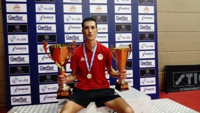 Πινγκ Πονγκ: Νέος πρωταθλητής Ελλάδας στο απλό ανδρών ο Σταματούρος, 4ος τίτλος για την Τόλιου στο απλό γυναικών