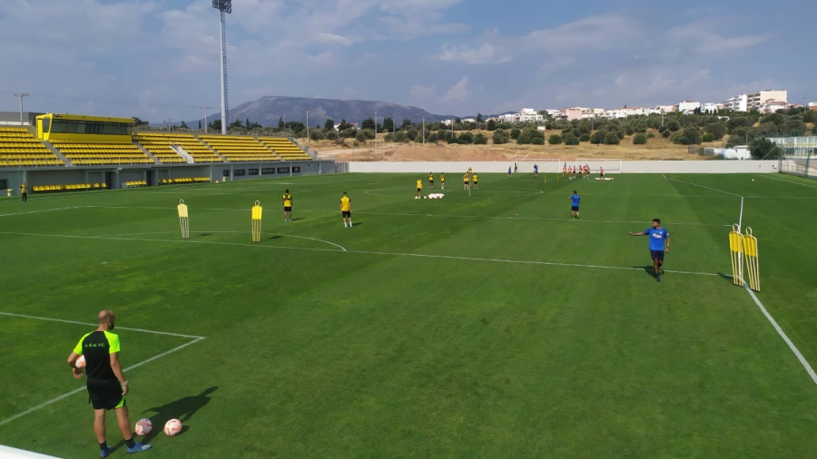 Το BN Sports στην προπόνηση της ΑΕΚ: Έμφαση σε σέντρες-τελειώματα, τριάδα με Μουκουντί και «μάγια» Γκατσίνοβιτς! (video)