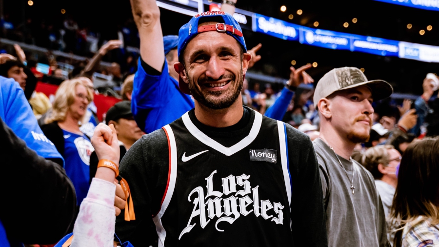 Στο «Staples Center» ο Κιελίνι για να παρακολουθήσει τους Κλίπερς