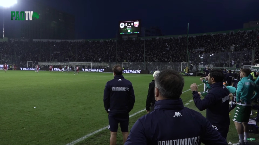 Η παρακάμερα του Παναθηναϊκός-Βόλος με επιστροφή Αϊτόρ, αγωνία, ένταση και στο τέλος… απογοήτευση! (video)