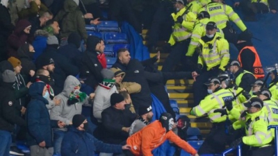 Λέστερ-Λέγκια: Κατηγορούνται γι΄ απρεπή συμπεριφορά 5 οπαδοί