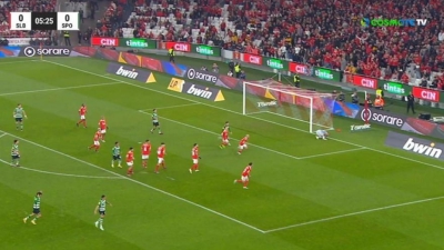 Οδυσσέας Βλαχοδήμος: Κράτησε (προσωρινά) το μηδέν στο ντέρμπι της Λισαβόνας με τρομερή εκτίναξη! (video)