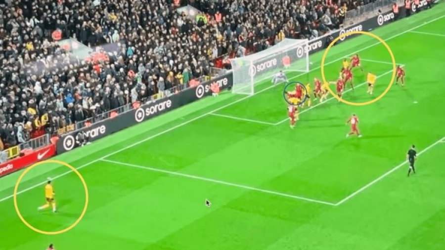 Ζήτησε εξηγήσεις η Γουλβς για το ακυρωθέν γκολ στο Άνφιλντ!