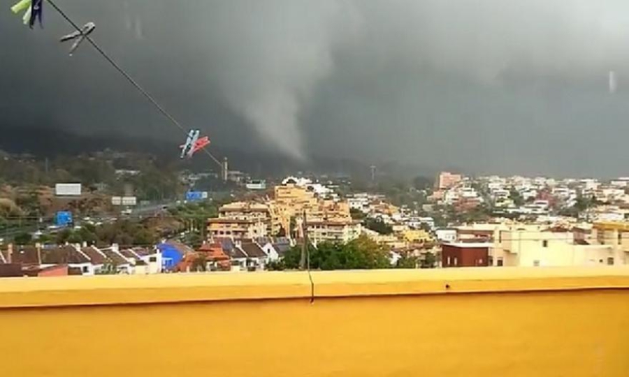 Ολυμπιακός: Ανεμοστρόβιλος στην περιοχή που κάνουν προετοιμασία οι Πειραιώτες! (video)