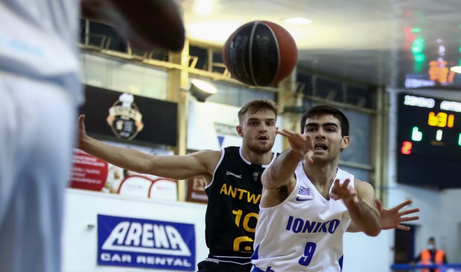 Ιωνικός Νίκαιας - Αντβέρμπ 81-92: Ολική καθίζηση στην τρίτη περίοδο!