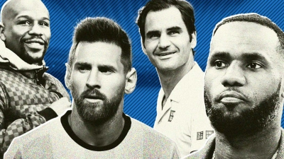 Από τον Τζόρνταν, στον Μπέκαμ και τον Μέσι: Οι 25 (δισ)εκατομμυριούχοι αθλητές όλων των εποχών!