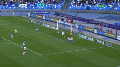 Νάπολι – Ρόμα 1-0: Ανοίγει το σκορ ο Ινσίνιε από την άσπρη βούλα! (video)