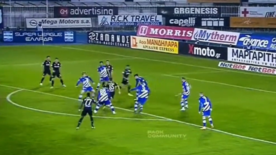 Η ασίστ του Κωνσταντέλια στο Περιστέρι που το… Twitter δυσκολεύεται να ξεχάσει! (video)