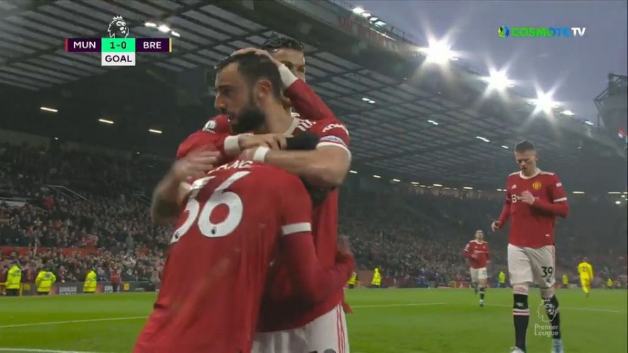 Μάντσεστερ Γιουνάιτεντ – Μπρέντφορντ 1-0: Ενλάγκα κερνάει, Φερνάντες πίνει! (video)