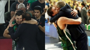 Μια «πράσινη» αγκαλιά που θα παραμείνει διαχρονική: Αταμάν - Σλούκας, όπως Ομπράντοβιτς και Διαμαντίδης! (video)