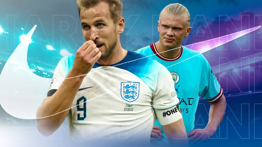 Η Nike «σνομπάρει» τον Χάρι Κέιν για τα... μάτια του Έρλινγκ Χάαλαντ