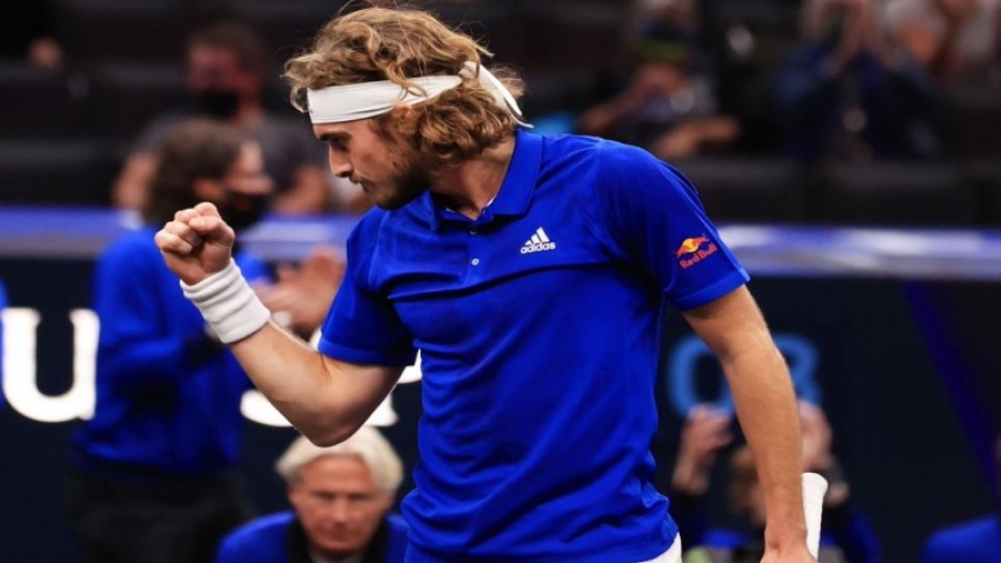 Laver Cup: Εξαιρετικός Τσιτσιπάς κάνει το 5-1 για την ευρωπαϊκή ομάδα!