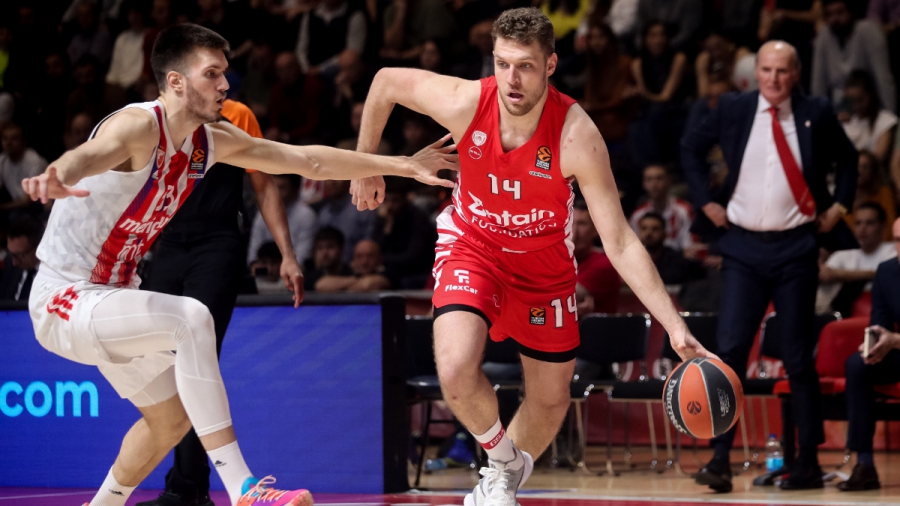 Ερυθρός Αστέρας – Ολυμπιακός 87-79: Πρωτιά και αντίπαλος περνάνε από το ΣΕΦ! (video)