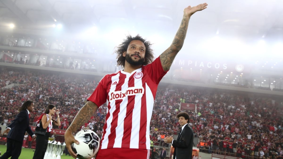 «Σείστηκε» το Γεώργιος Καραϊσκάκης στην παρουσίαση του Μαρσέλο: «Πάμε Ολυμπιακέ!» το μήνυμά του! (video)