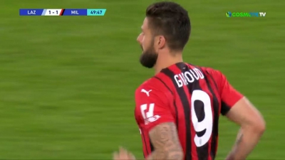 Λάτσιο – Μίλαν 1-1: Ο Ζιρού φέρνει ξανά την ισορροπία (video)