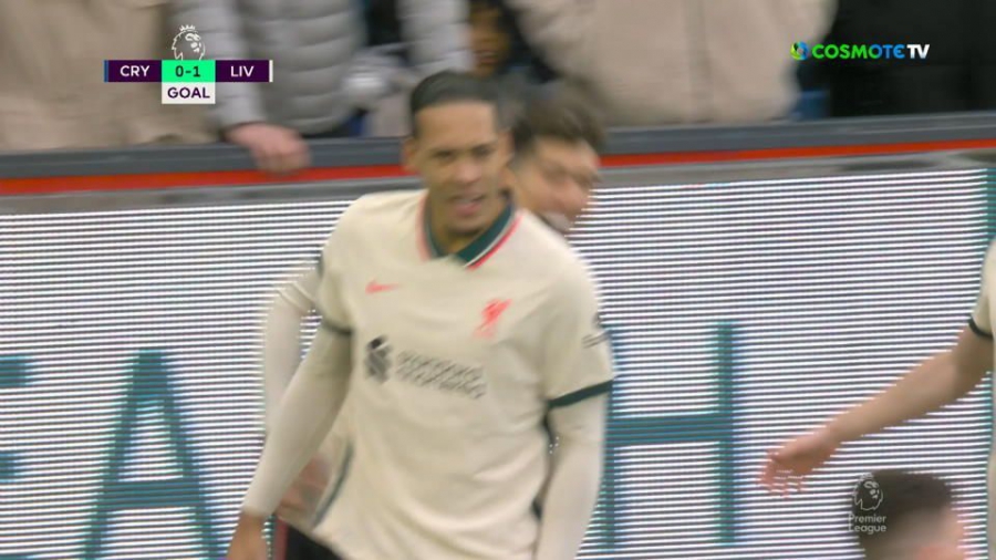 Κρίσταλ Πάλας – Λίβερπουλ 0-1: Υπέροχη καρφωτή κεφαλιά του Φαν Ντάικ, ανοίγουν το σκορ οι «ρεντς»! (video)