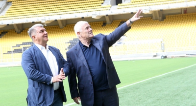 ΑΕΚ: Ξεναγήθηκε στην ΟPAP Arena από τον Μελισσανίδη ο πρόεδρος της Μπαρτσελόνα, Ζοάν Λαπόρτα!