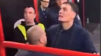 Το φραστικό επεισόδιο μεταξύ Μπαρτζώκα και οπαδού (vid)