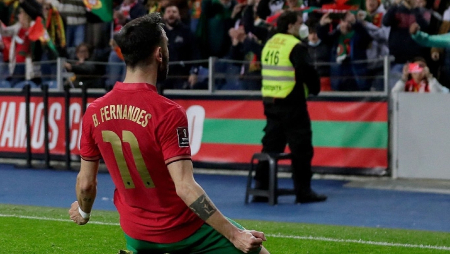Πορτογαλία – Βόρεια Μακεδονία 2-0: Ασταμάτητος Μπρούνο Φερνάντες «σφραγίζει» τη νίκη! (video)